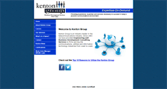 Desktop Screenshot of kentongroup.com